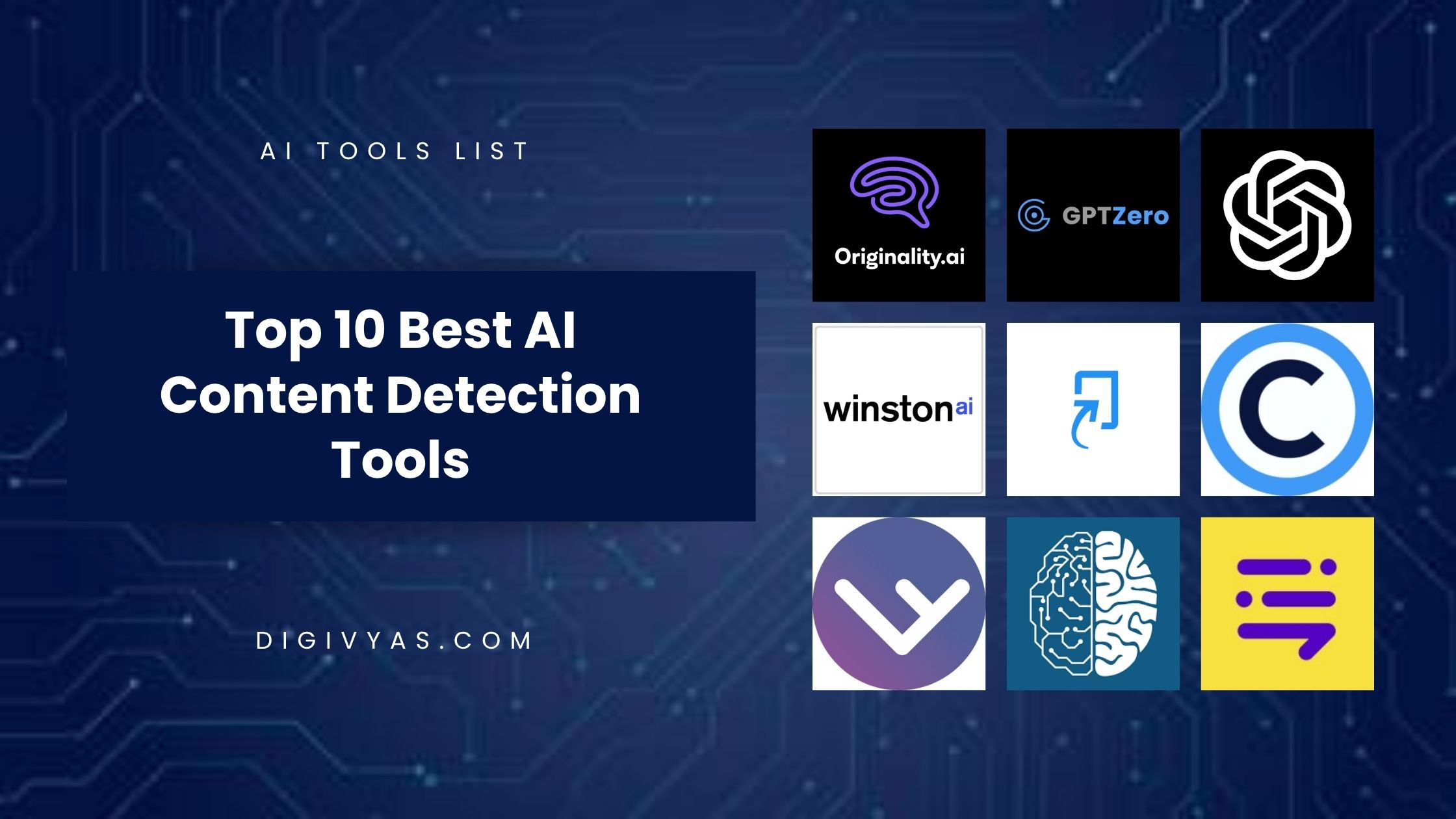 Top 10 Best AI Content Detection Tools 2025 - List of AI Content Checker