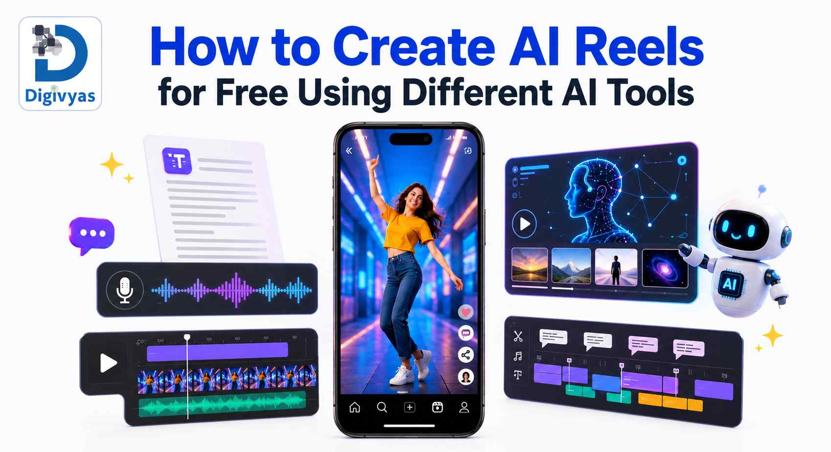 How to Create AI Reels for Free Using Different AI Tools