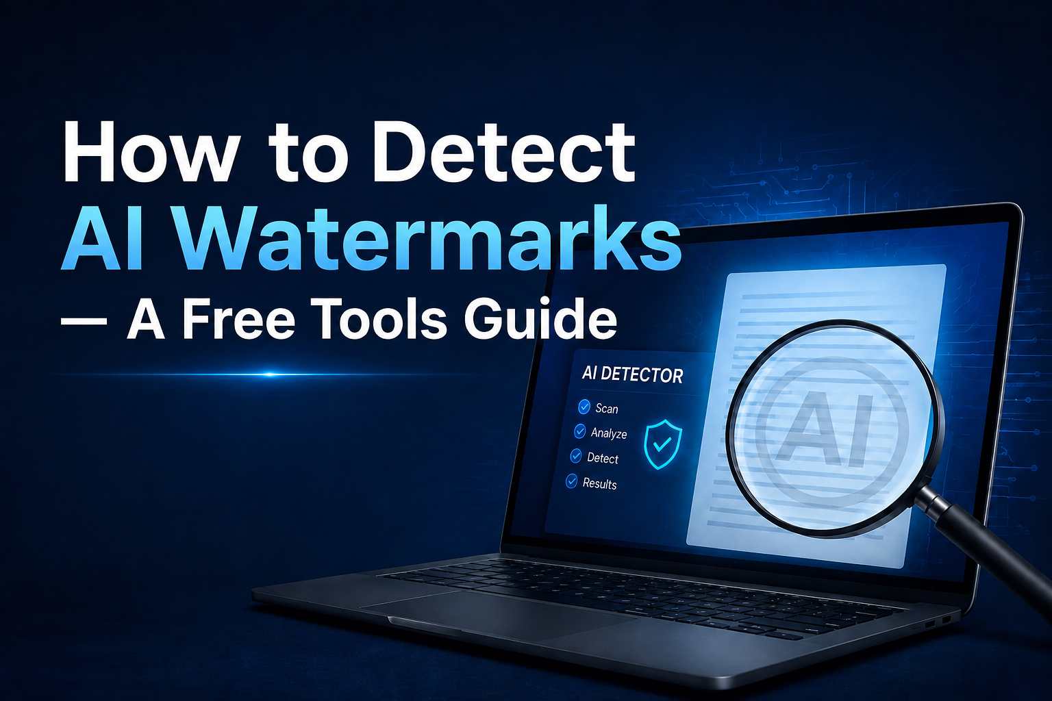How to Detect AI Watermarks - A Free Tools Guide