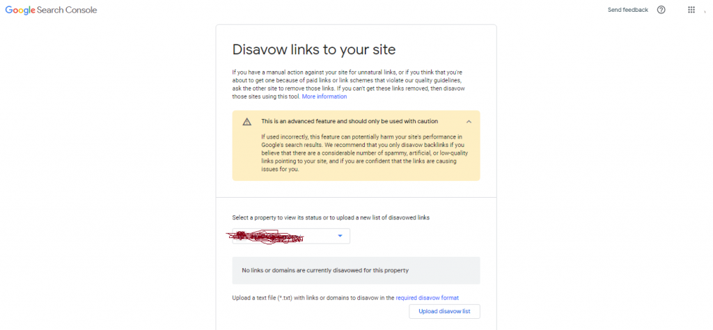 Google Disavow Tools Spam Score Reduce
