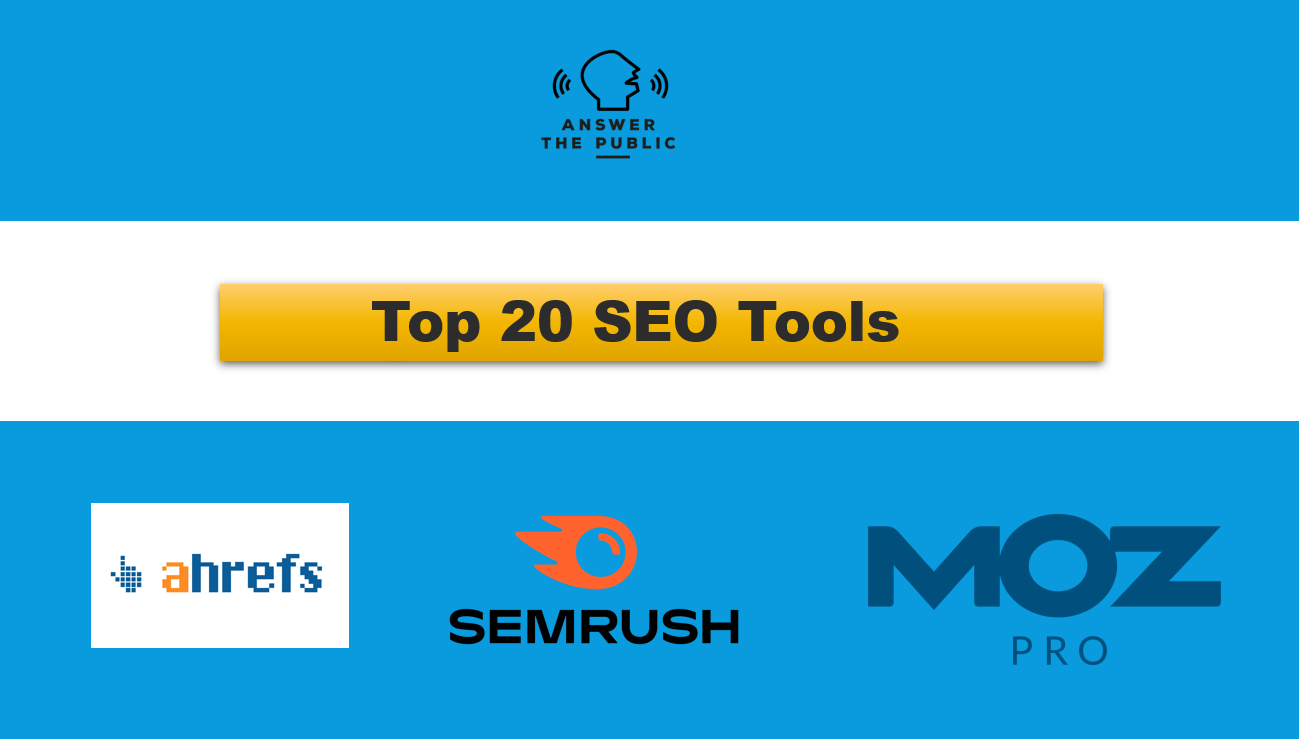 Top 20 SEO Tools 2022 - Best SEO Tools For Website Optimization